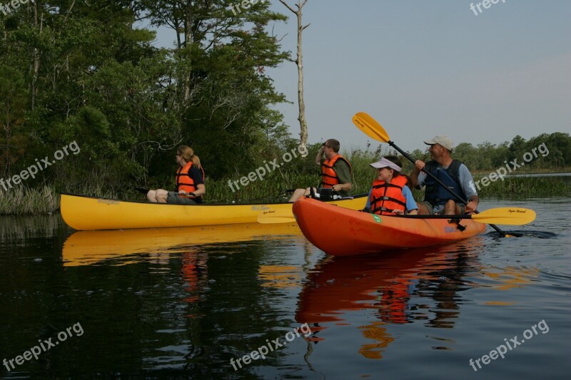 Canoe River Boat Water Nature