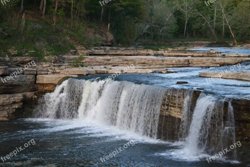 Water Edge Rock Landscape Free Photos