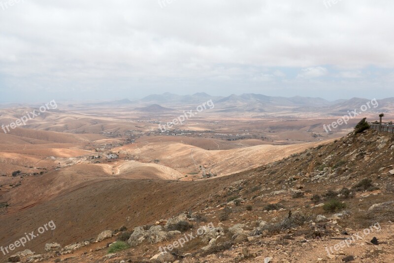 Fuerteventura Landscape Rocky Free Photos