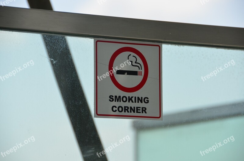 Smokers Corner Smoking Cigarette Free Photos