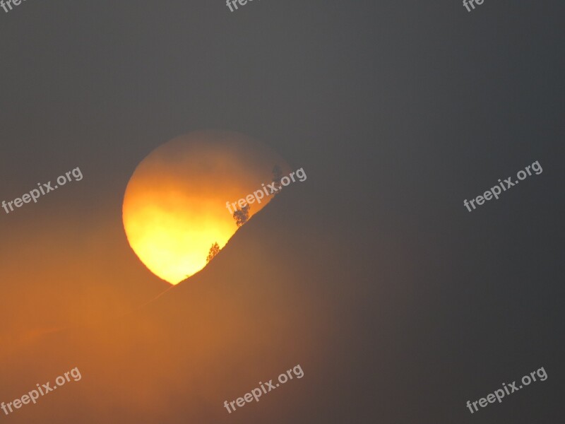 Sunrise Magic Sun Nature Cloud