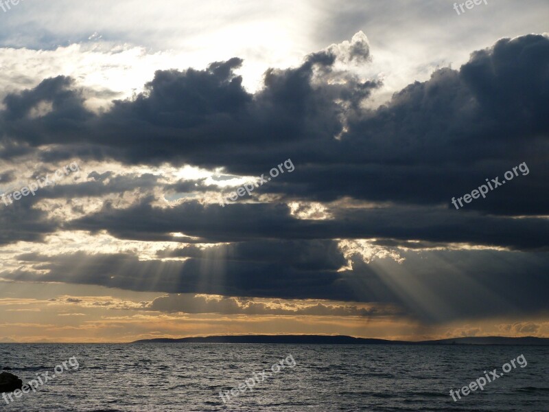 Landscape Nature Sky Clouds Water