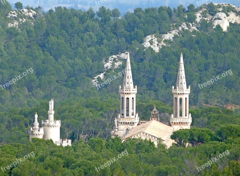 Michel St Of Frigolet Abbey Building Religion Provence