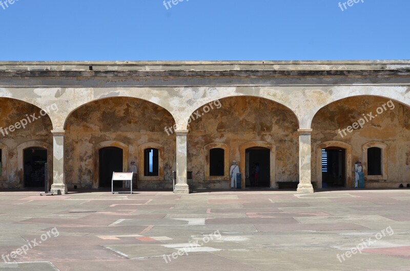 Symmetry San Juan Castle Free Photos