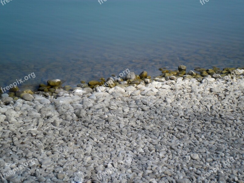 Lake Beach Stones Water Stone