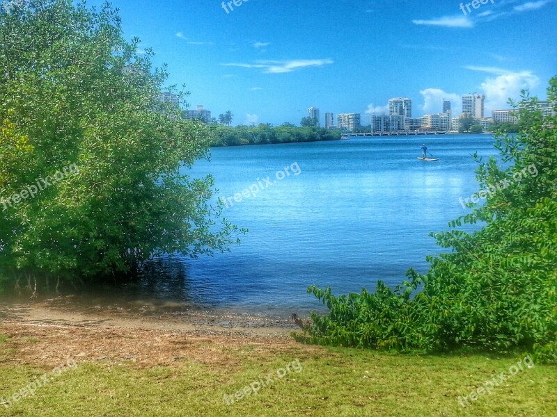 Lagoon Sea Puerto Rico Tourism Free Photos