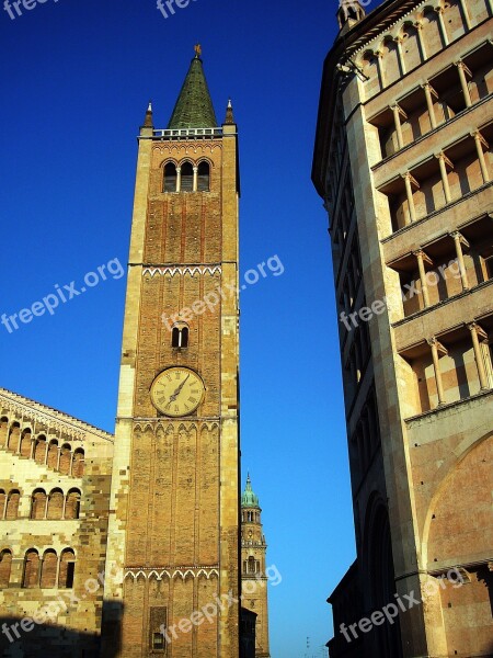 Italy Parma Church Babtisterium Dom