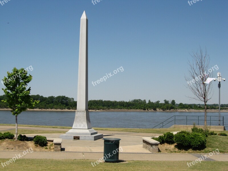 Memphis Tennessee Scenery Tom Lee Park Free Photos