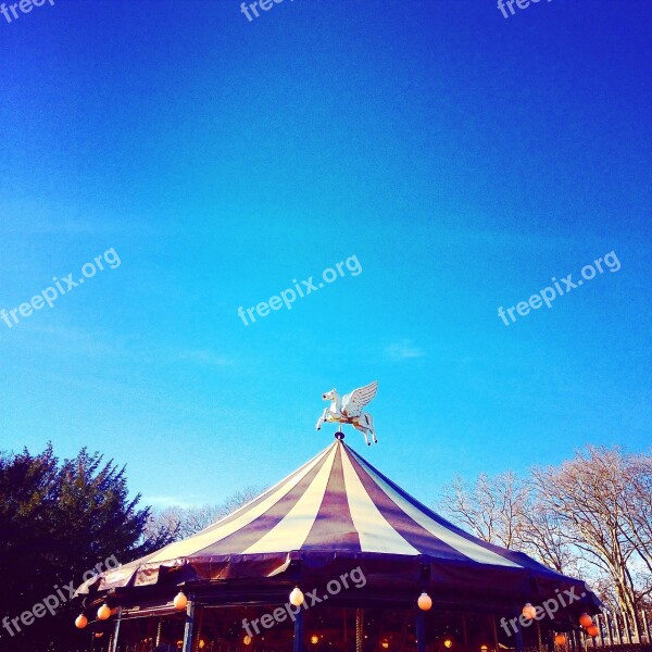 Manege Lyon Sky Carousel France