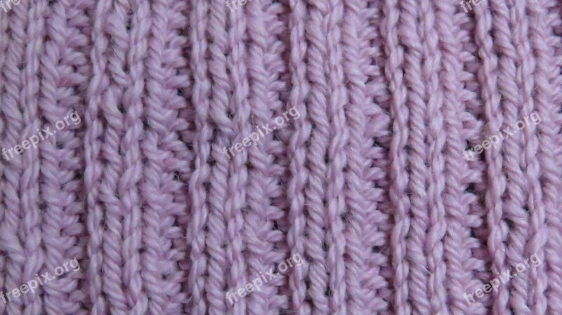 Yarn Wool Pink Handmade Knitting