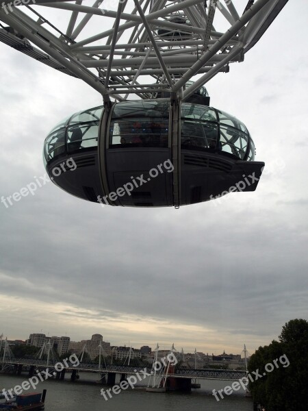 London United Kingdom The London Eye Free Photos