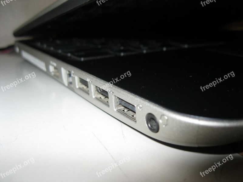 Laptop Light Ports Business Web