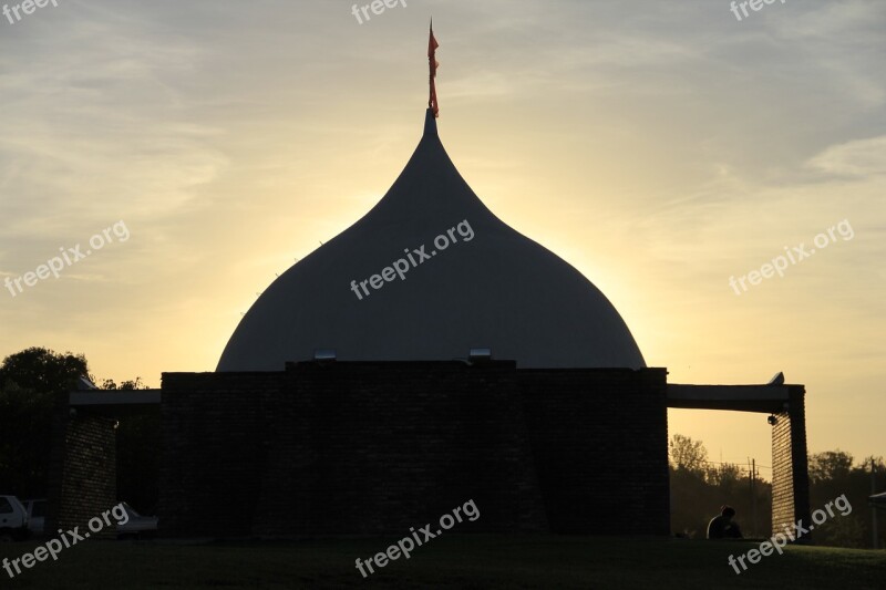 Sunset Dome Domes Architecture Free Photos