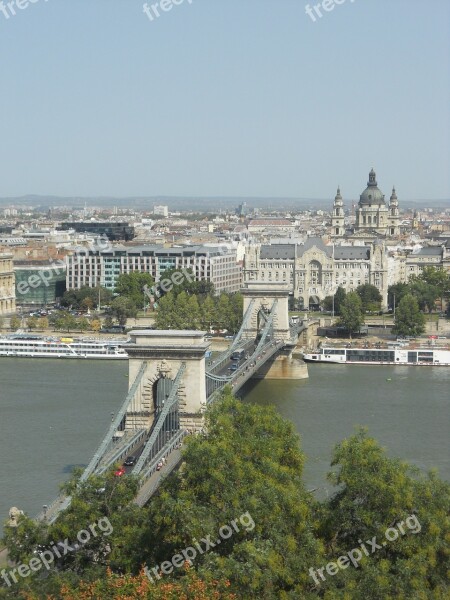 Budapest Hungary Bridge Free Photos