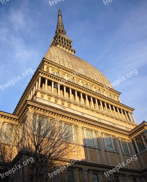 Italy Turin Mole Antonelliana Piedmont Tower