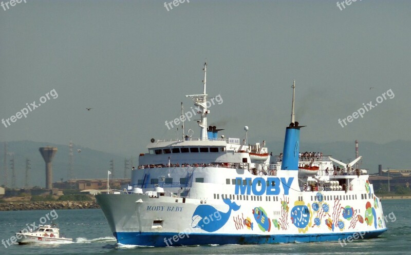 Ship Ferry Elba Italy Boat