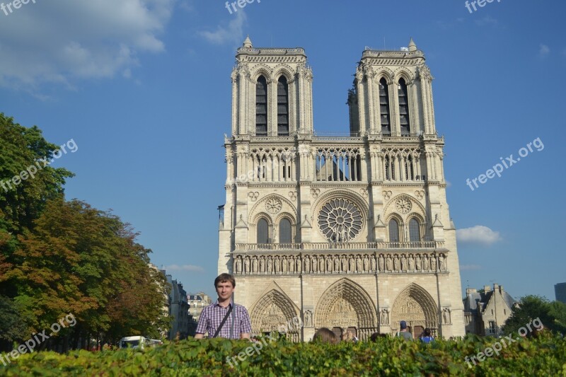 Paris Notredame Summer Free Photos