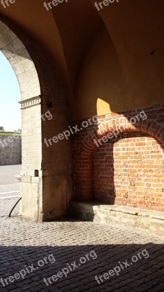 Vadstena Brick Wall Castle Free Photos