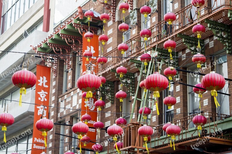 Chinatown Lantern San Francisco Asian Culture