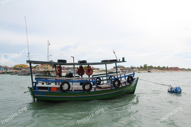 Mar Boat Galinhos Beach Ship