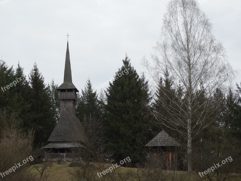 Church Village Forest The Village Museum Free Photos