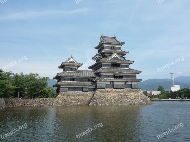 Matsumoto Castle Building Castle Nagano Free Photos