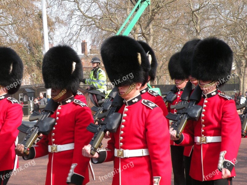 Soldier London Police Guard Uniform