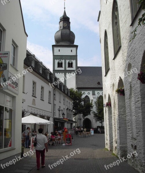 City Church Building Houses Stadtmitte