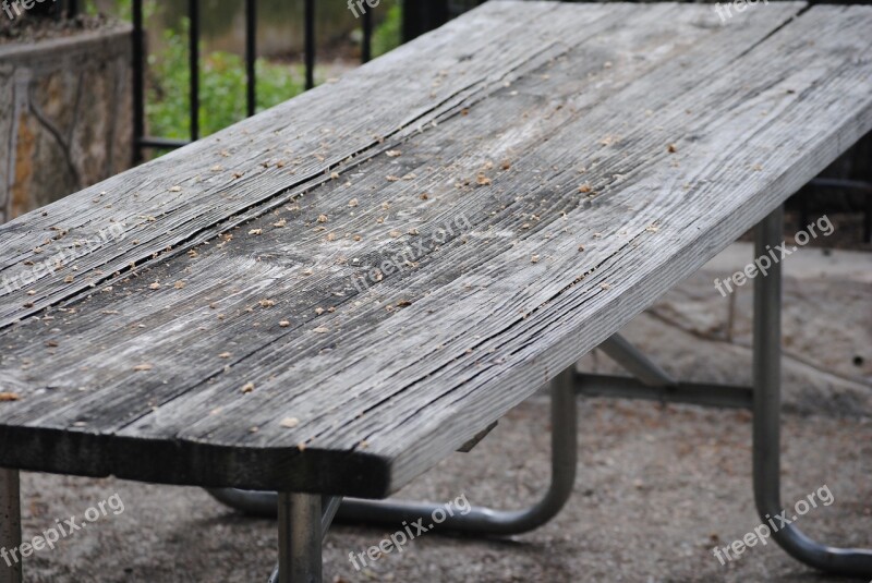 Picnic Table Bench Nature Green