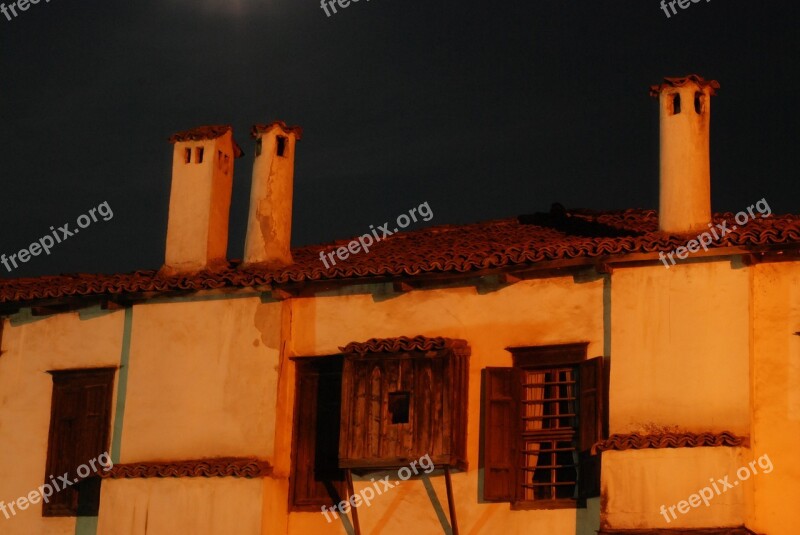 Zlatograd Bulgaria House Architecture Evening