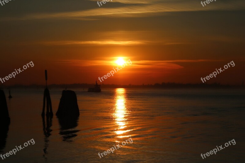 Venice Lagoon Italy Water Venezia