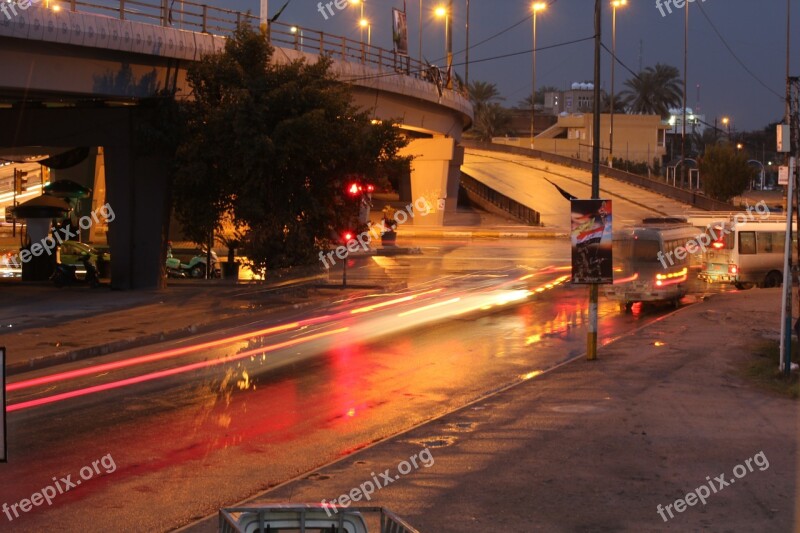 City Life Light Urban Night