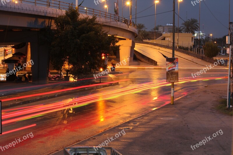 City Life Light Urban Night