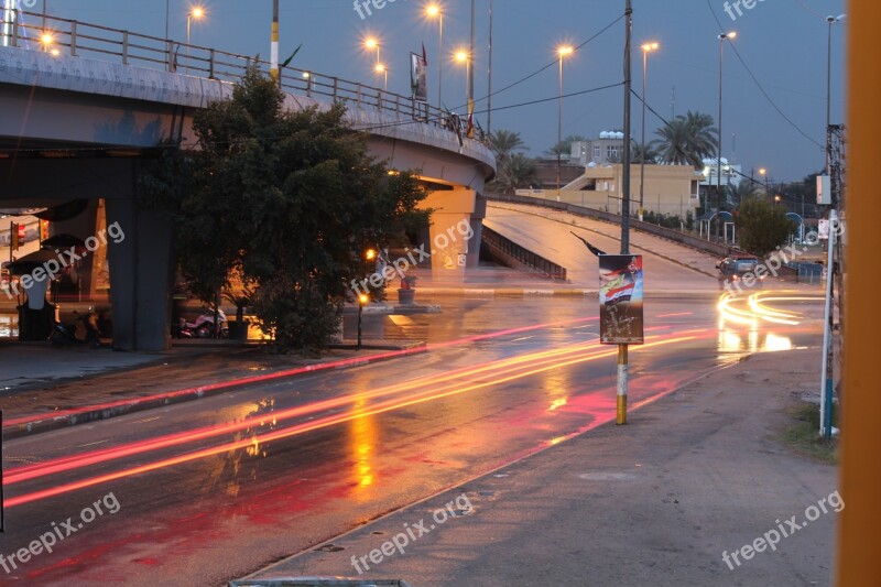 City Life Light Urban Night