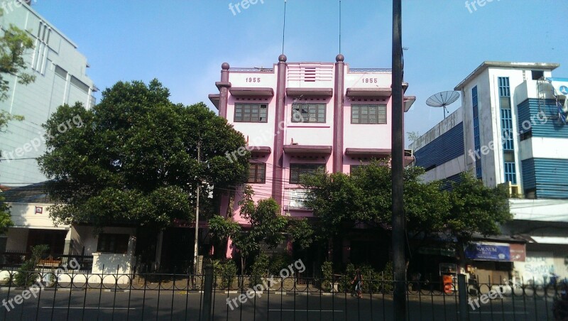 Street Building Jakarta Free Photos