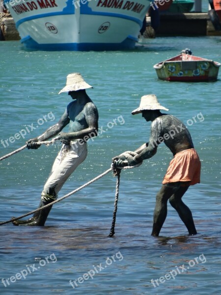 Three Fishermen Búzios Free Photos