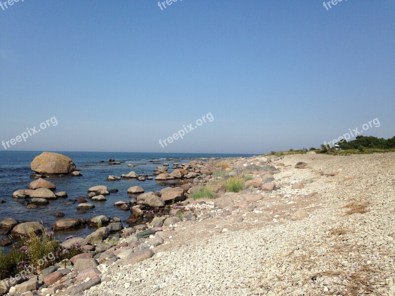 Stone Sea Coastal Free Photos