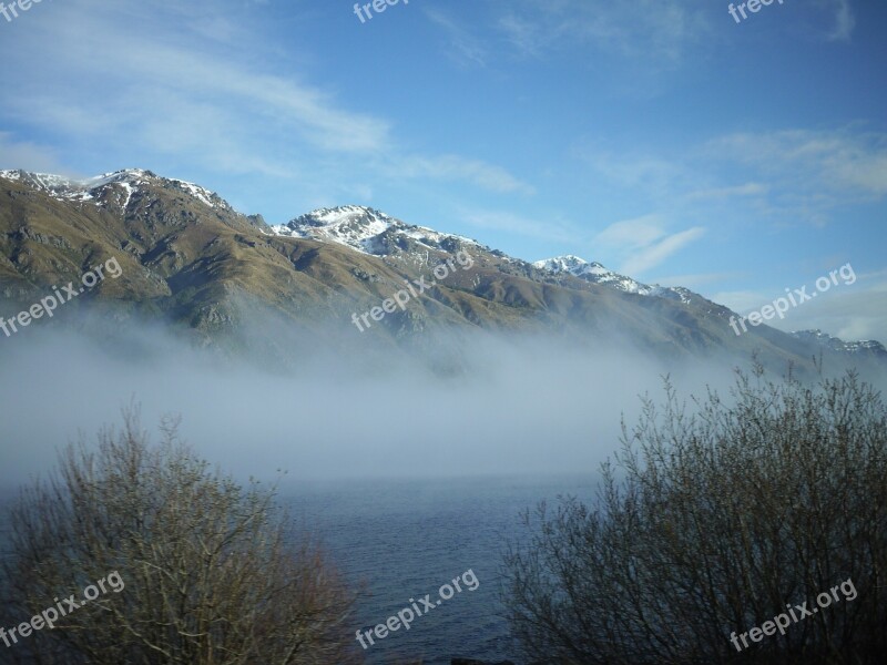 New Zealand Landscape A Surname Mist Free Photos