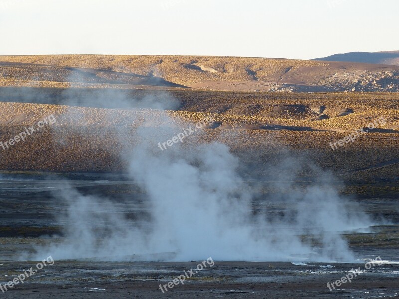 San Pedro De Atacama El Tatio Chile South America Desert