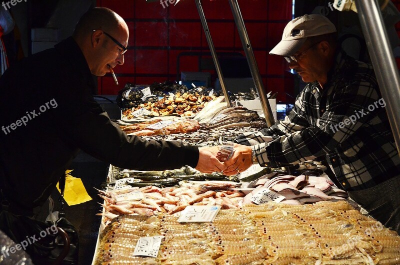 Market People Fish The Counter Shop