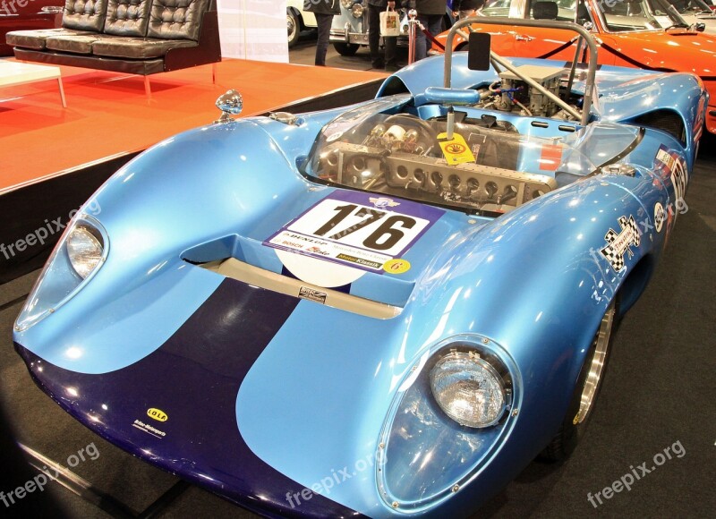 Oldtimer Racing Car Lola Sports Car Automotive