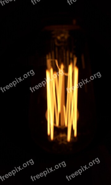 Incandescent Light Night Light Free Photos