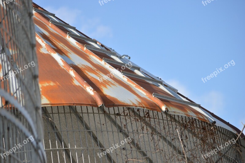 Roof Metal Construction Architecture Building