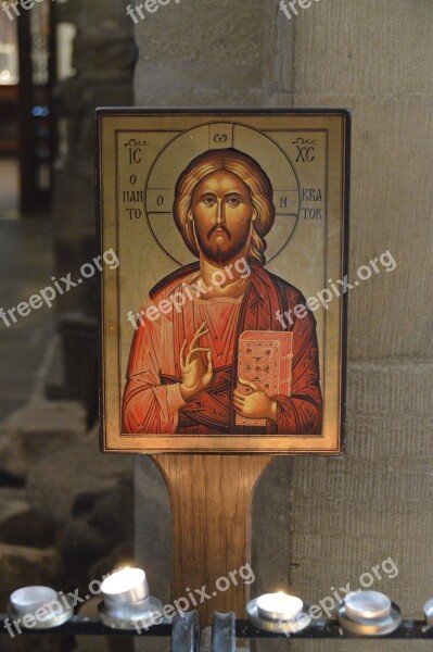 Religion Jesus Icon Christian Pray