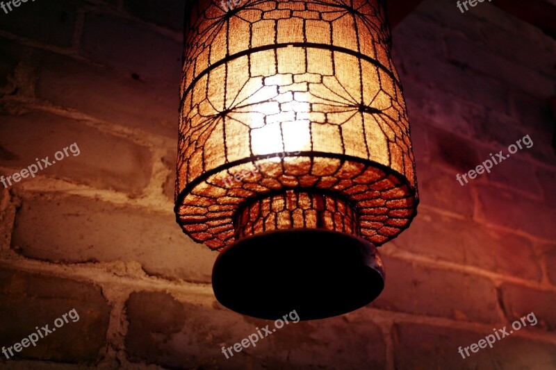 Indoor China Wind Lamp Free Photos