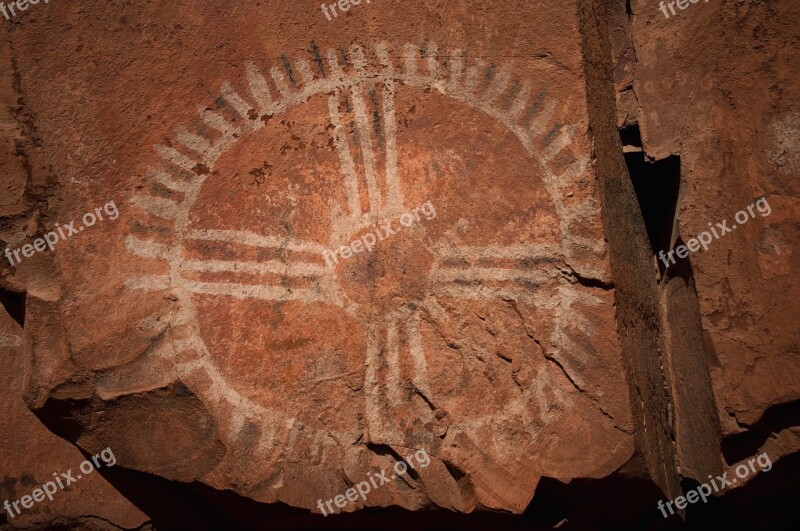 Palatki Native American Rock Art Ruins Sedona Arizona