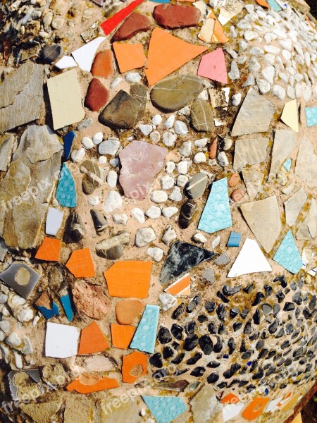 Mosaic Stones Colorful Free Photos