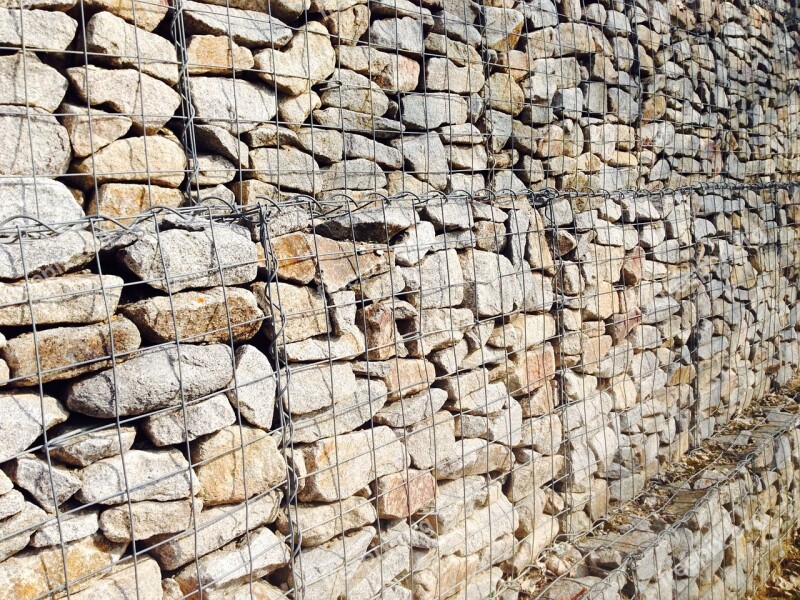 Stones Wall Grey Stone Wall Facade