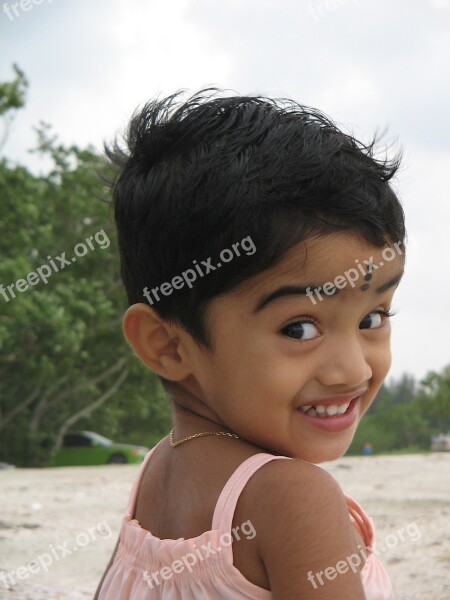 Little Girl Indian Girl Girl Free Photos