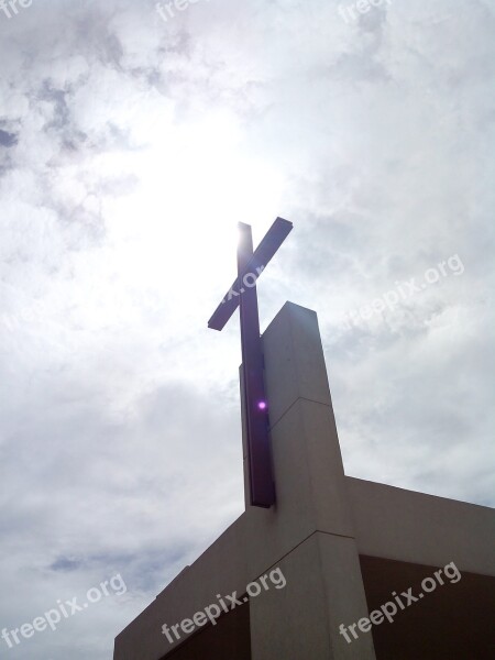 Sky Cross Church Jesus Faith